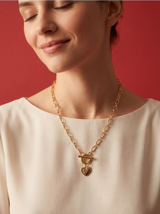 Sinsay - Retiazka s príveskom - zlatá