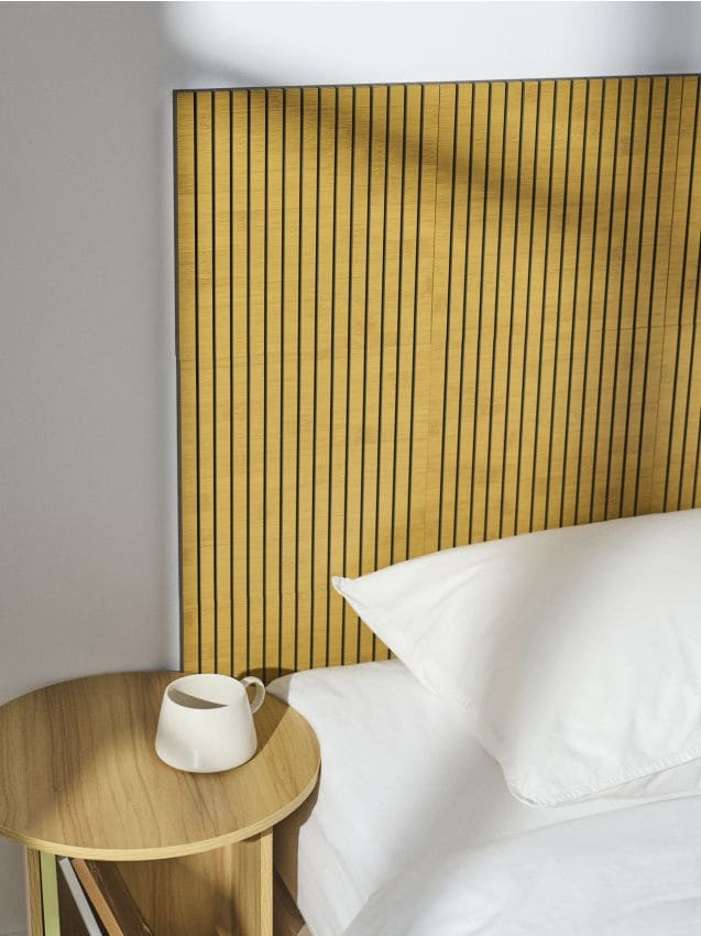 Sinsay - Nástenné lamely, balenie 2 ks - béžová