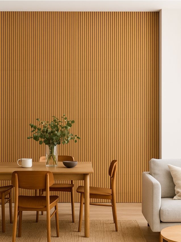 Sinsay - Nástenné lamely, balenie 2 ks - béžová