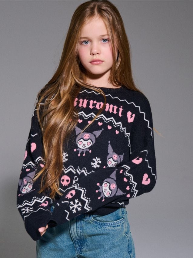 Sinsay - Sveter Hello Kitty - viacfarebná