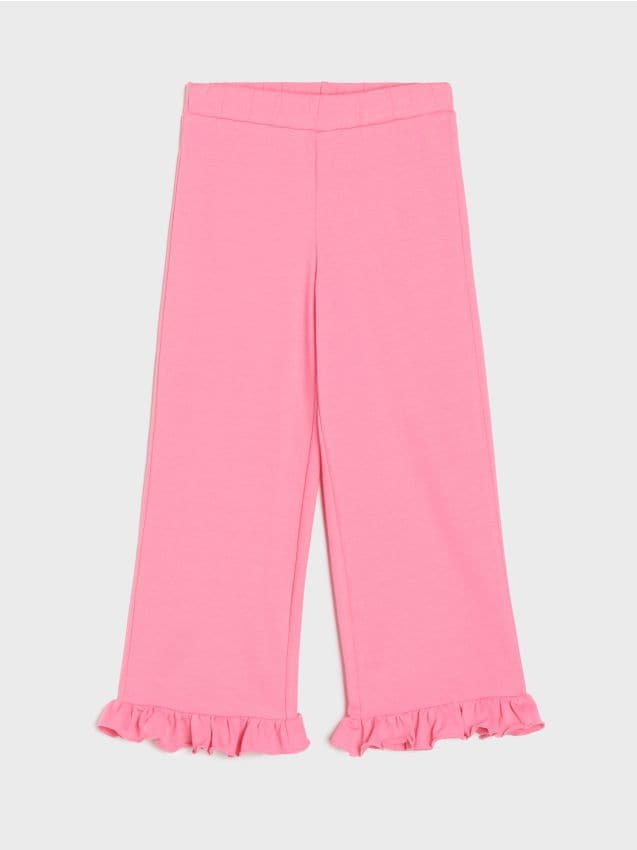 Sinsay - Široké nohavice - polárna ružová