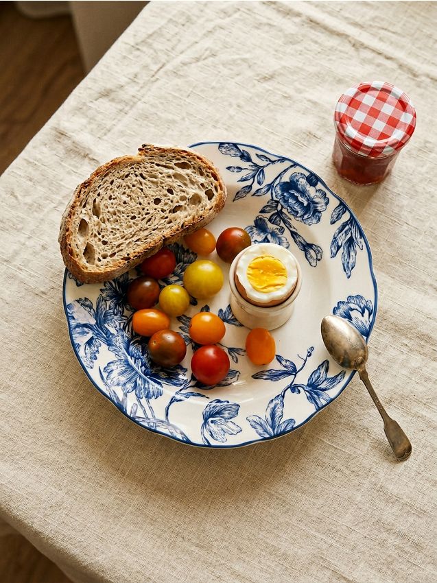 Sinsay - Boluri ceramice cu motiv floral 2 bucăți - multicolor