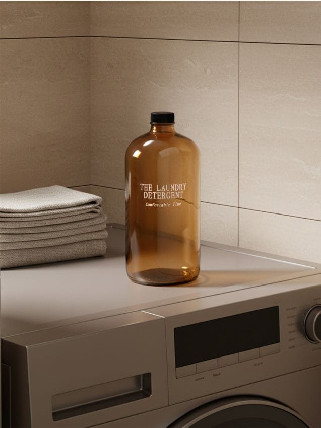 Sinsay - Sticlă de sticlă pentru detergent lichid - nude