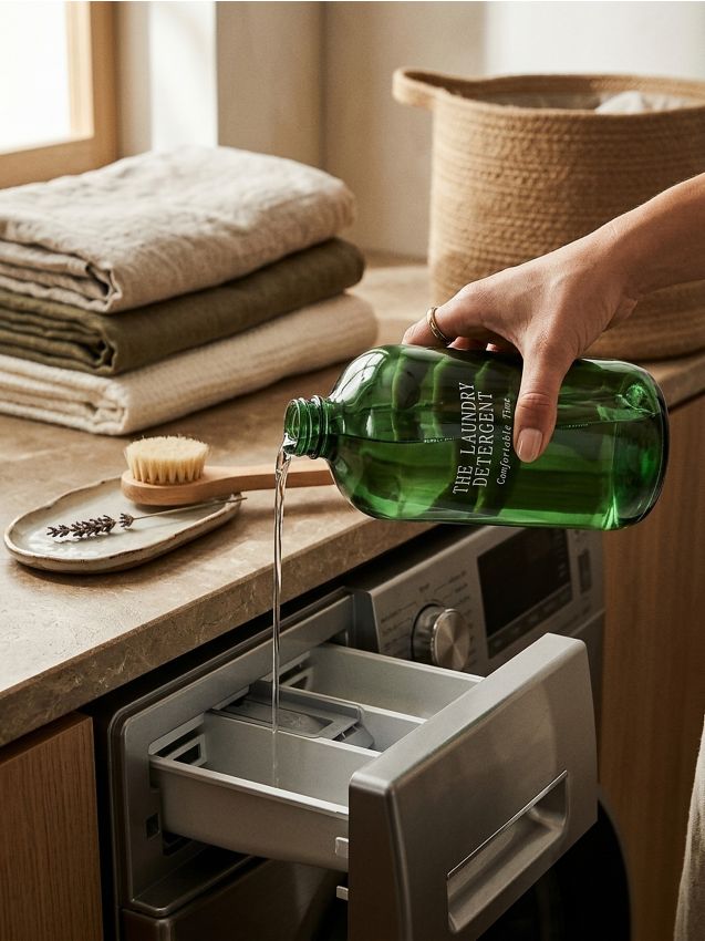 Sinsay - Sticlă de sticlă pentru detergent lichid - verde