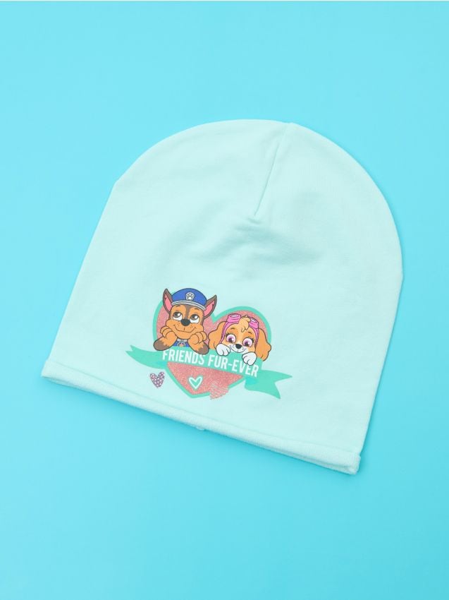 Sinsay - Čiapka beanie PAW Patrol - bledozelená