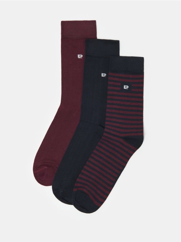 Sinsay - Set de șosete lungi 3 perechi Pierre Cardin - multicolor