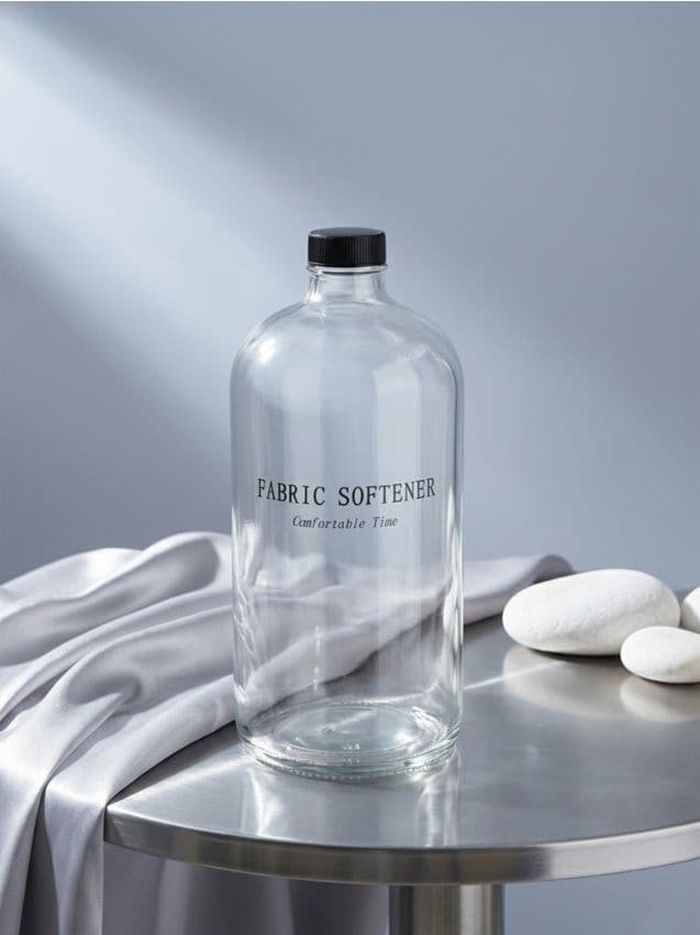 Sinsay - Sticlă din sticlă pentru balsam de rufe - alb