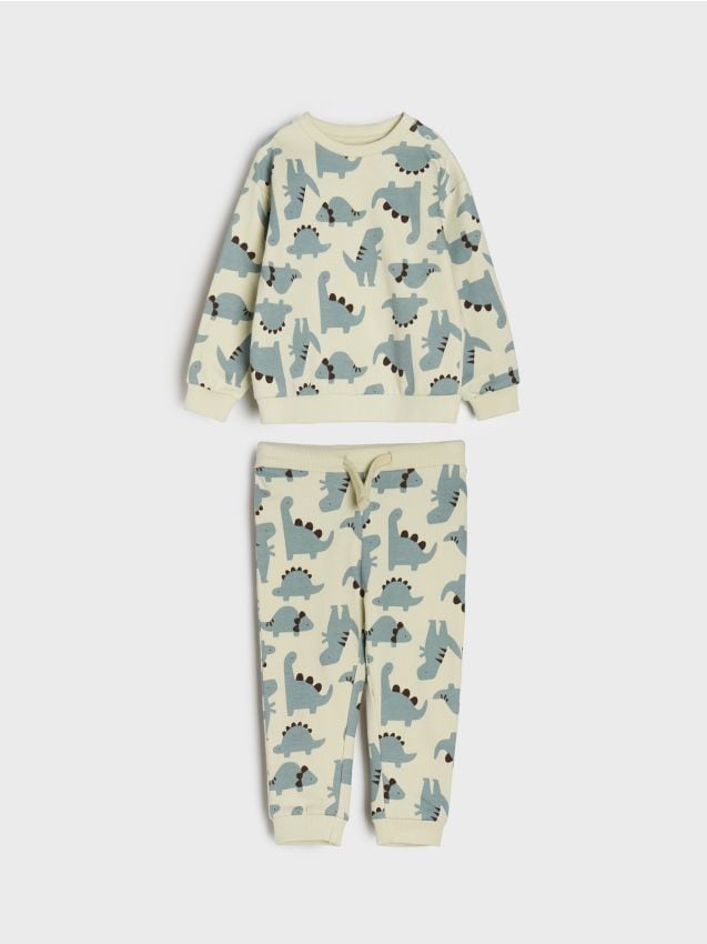 Sinsay - Úpletová súprava - bledozelená