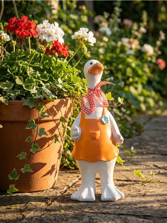 Sinsay - Decorațiune de grădină în formă de gâscă cu șorț - multicolor