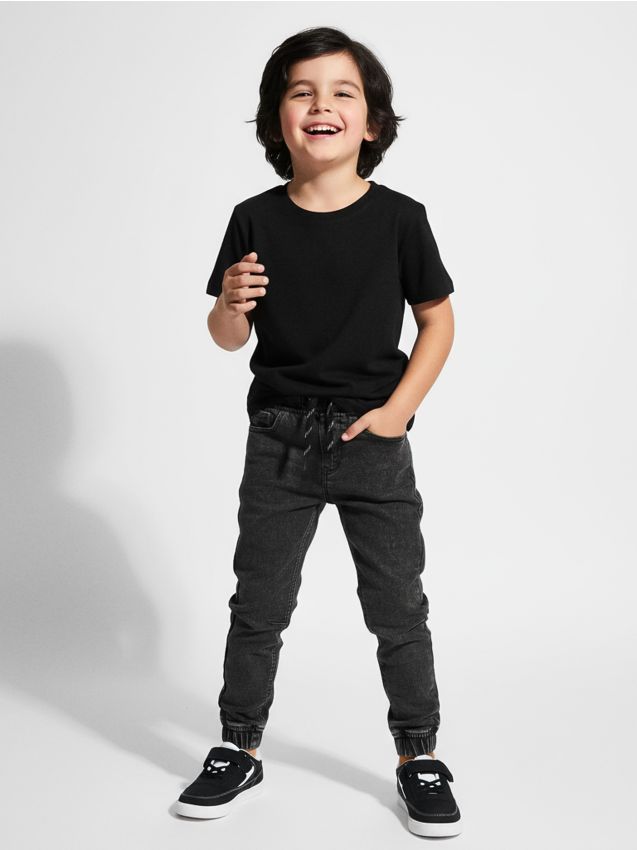 Sinsay - Jogger džínsy - čierna