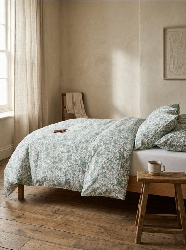 Sinsay - Set cu lenjerie de pat - verde-închis