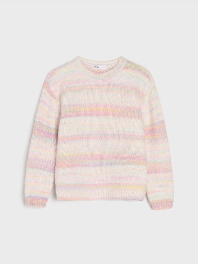Sinsay - Pulover cu adaos de lână - multicolor