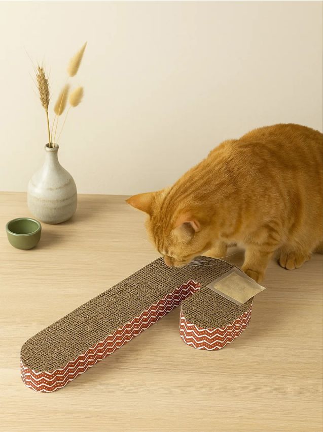 Sinsay - Škrabacia podložka pre mačku - zlatohnedá