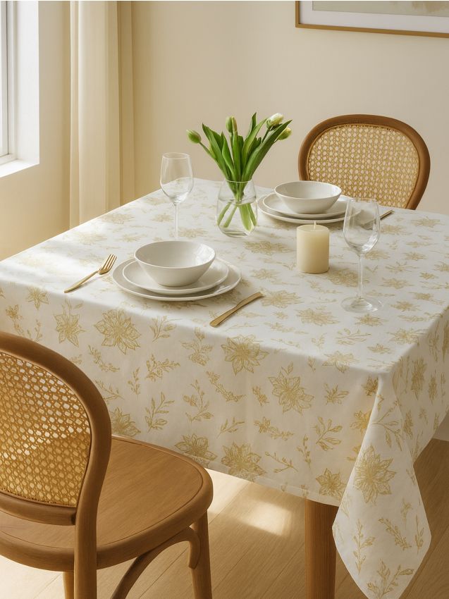 Sinsay - Obrus so zlatým vzorom - zlatá