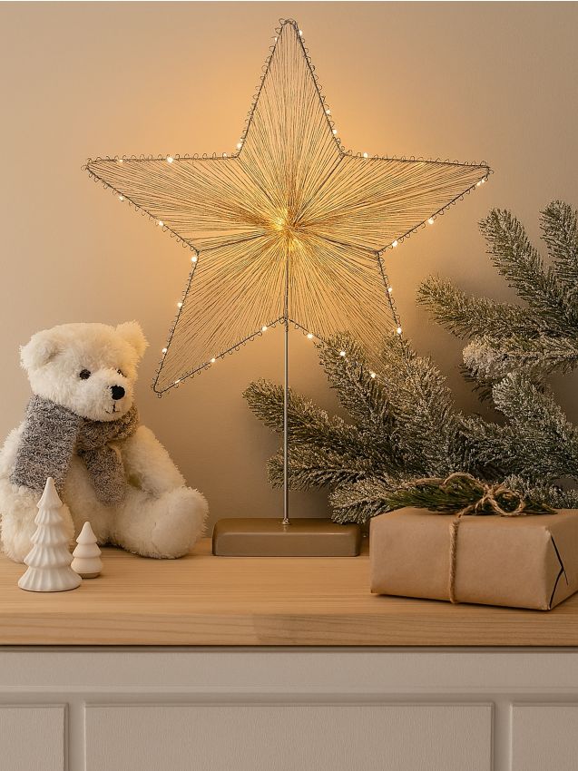 Sinsay - Vianočná LED lampa - zlatá