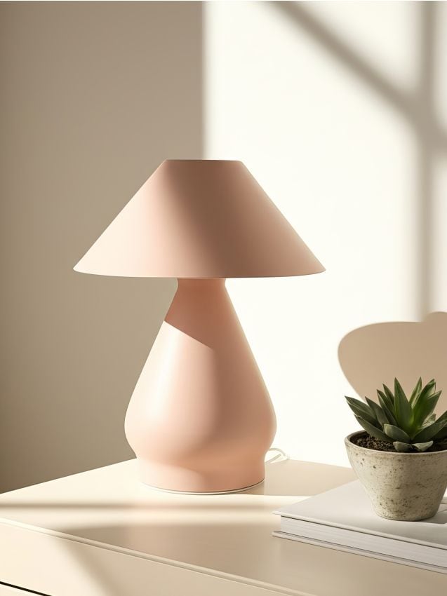 Sinsay - LED lampa - pastelová ružová