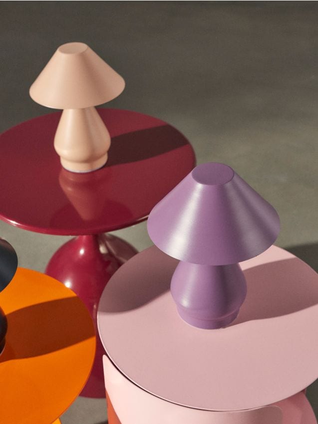 Sinsay - LED lampa - sivomodrá