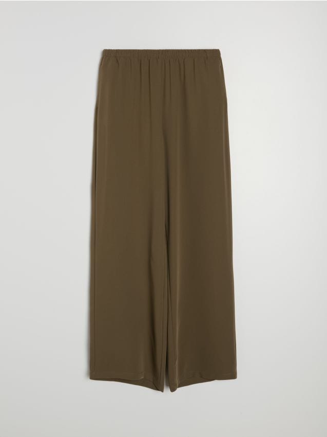 Sinsay - Spodnie palazzo - brązowy