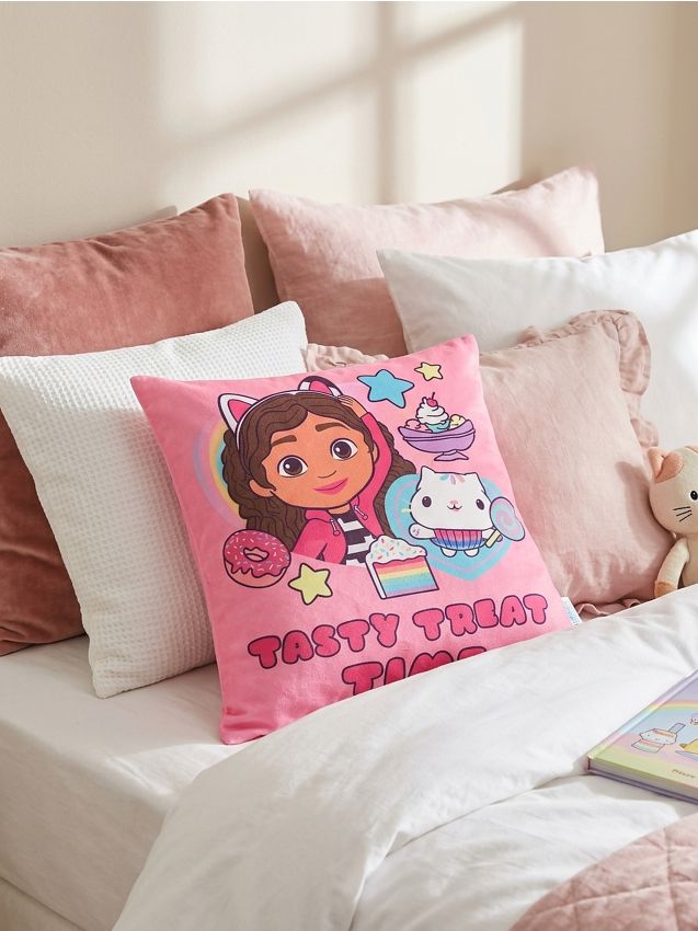 Sinsay - Față de pernă Gabbys Dollhouse - roz-pastel