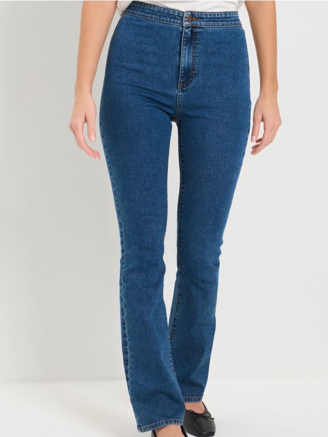 Sinsay - Jeans tip clopot - bleumarin