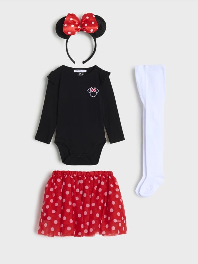 Sinsay - Compleu Din Jerseu Minnie Mouse - Negru