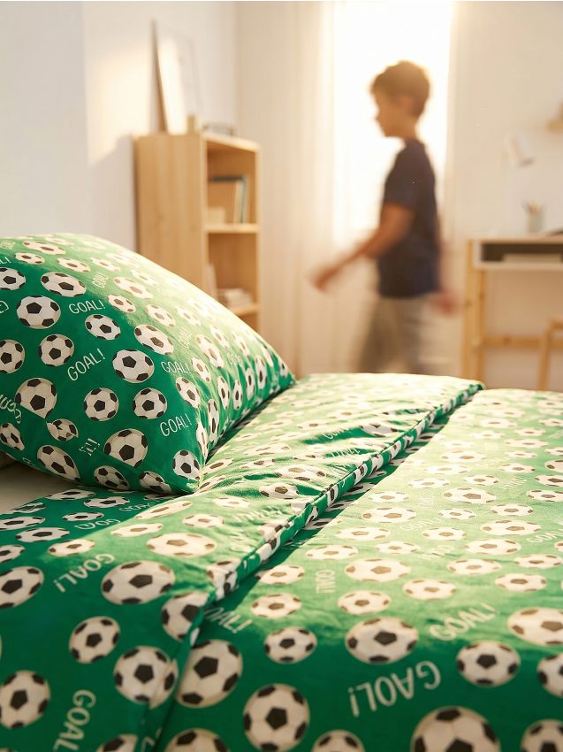 Sinsay - Lenjerie de pat 160x200 - verde