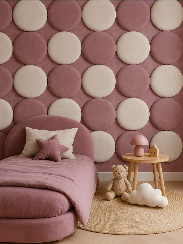 Sinsay - Čalúnený panel s zamatovým povrchom - telová