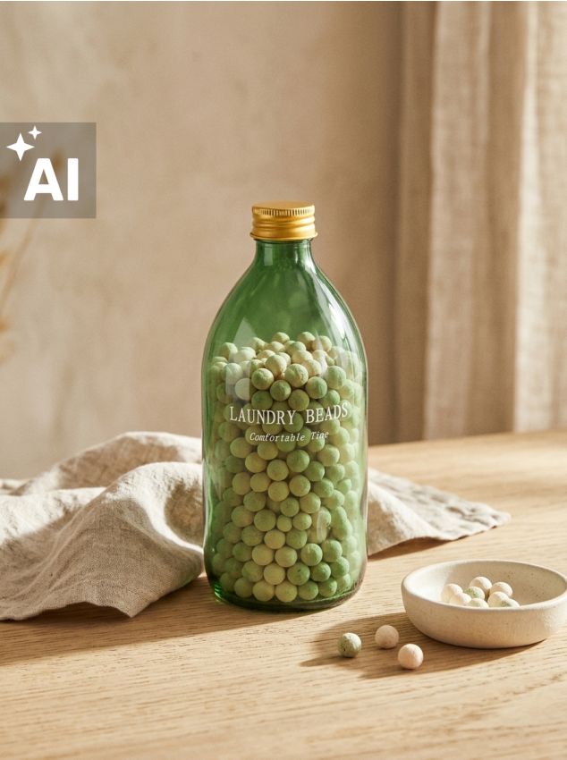 Sinsay - Sticlă de sticlă pentru produse de spălat - verde