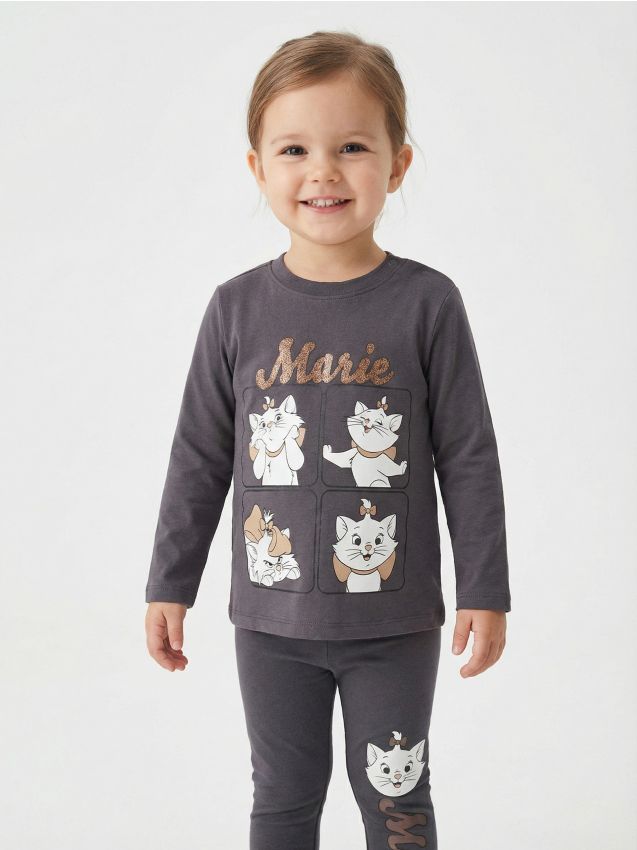 Sinsay - Памучна Тениска С Принт Marie