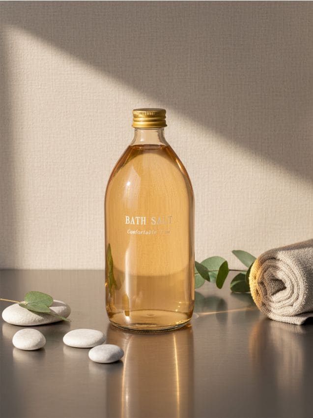 Sinsay - Sticlă de sticlă pentru sare de baie - nude