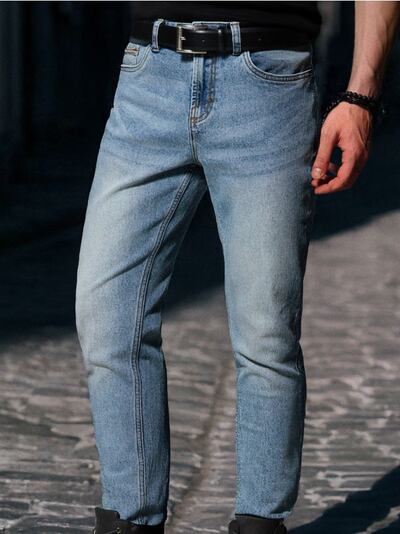 Farmerke cropped skinny