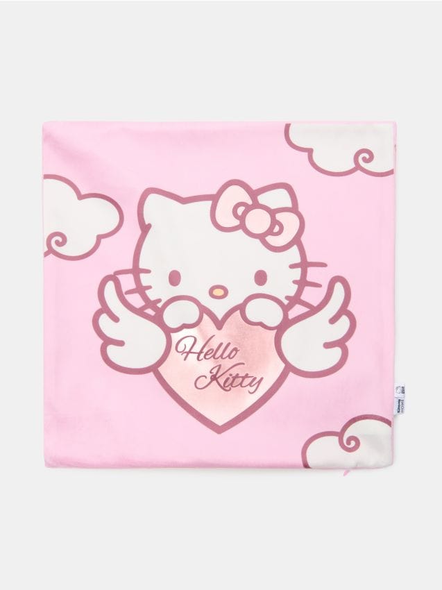 Sinsay - Față de pernă Hello Kitty - roz-pastel
