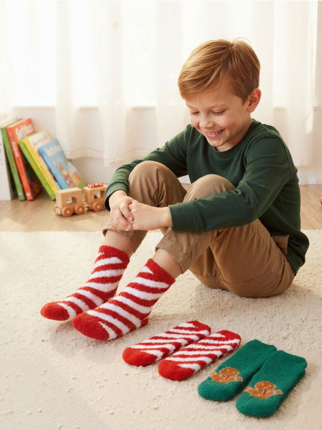 Sinsay - Chlpaté ponožky, balenie 2 páry - viacfarebná