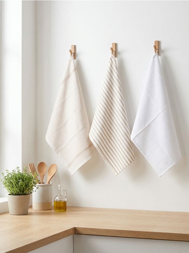 Sinsay - Комплект Кухненски Кърпи 3 Броя