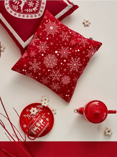 Povlak na polštář s vánočním motivem