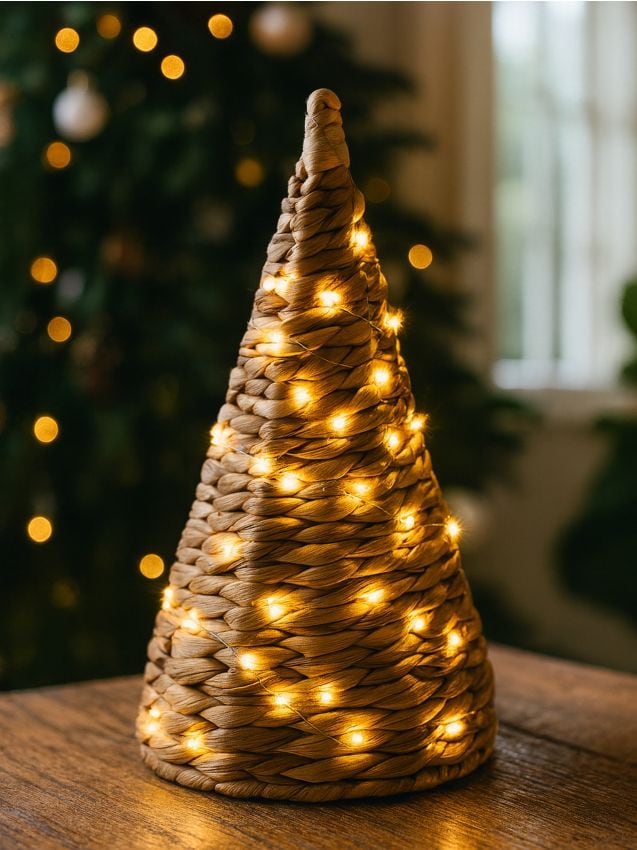 Sinsay - LED lampička v tvare vianočného stromčeka - viacfarebná