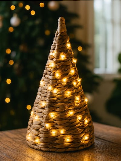 Lampka LED w kształcie choinki