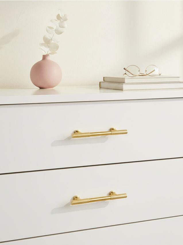 Sinsay - Súprava 2 úchytiek na nábytok - zlatá