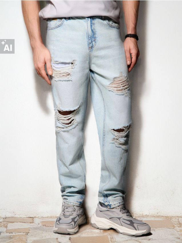 Sinsay - Traper cargo jogger hlače