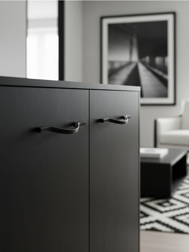 Sinsay - Súprava 2 úchytiek na nábytok - čierna