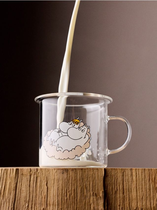 Sinsay - Staklena šalica s ručkom The Moomins