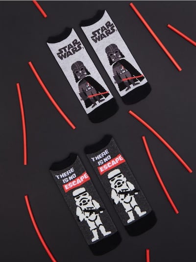 Confezione da 2 paia di calze Star Wars