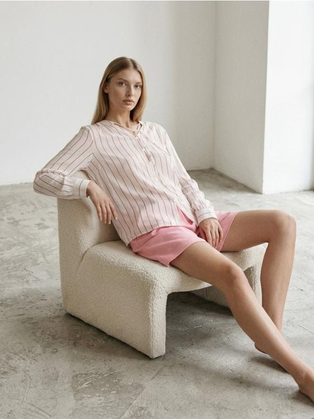 Sinsay - Cămașă din viscoză cu imprimeu - multicolor