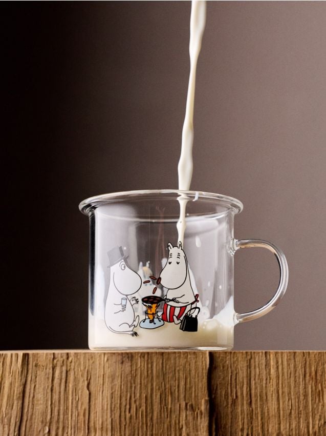 Sinsay - Staklena šalica s ručkom The Moomins