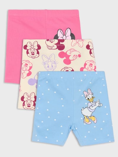 Krótkie legginsy 3 pack Mickey Mouse