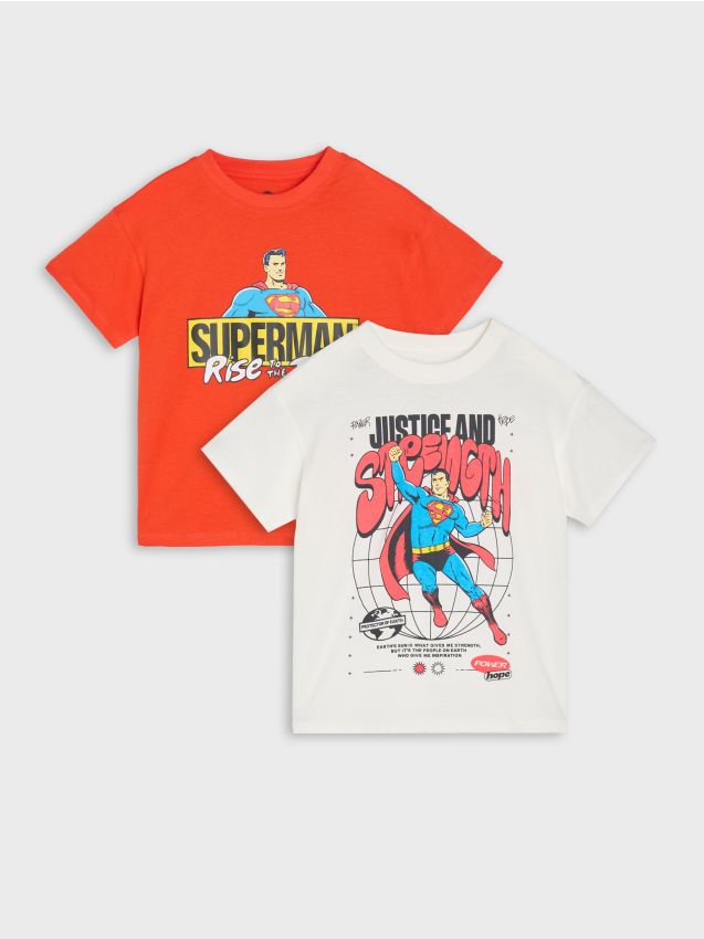 Σετ με 2 μπλούζες Superman - SINSAY