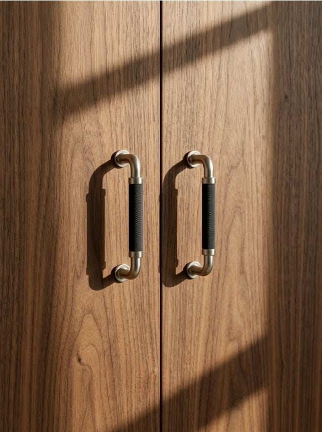 Sinsay - Set de 2 mânere de mobilier - argintiu