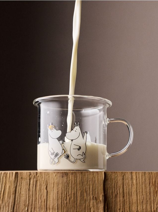 Sinsay - Staklena šalica s ručkom The Moomins