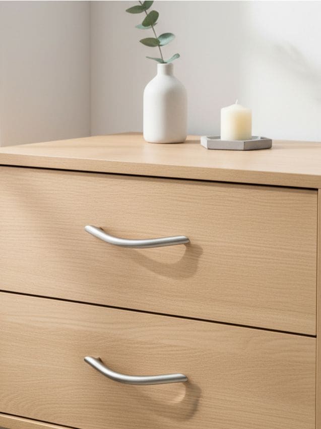 Sinsay - Súprava 2 úchytiek na nábytok - strieborná