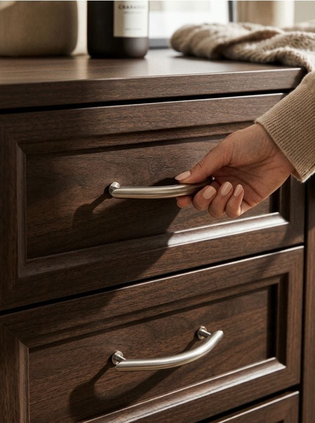 Sinsay - Set de 2 mânere de mobilier - argintiu